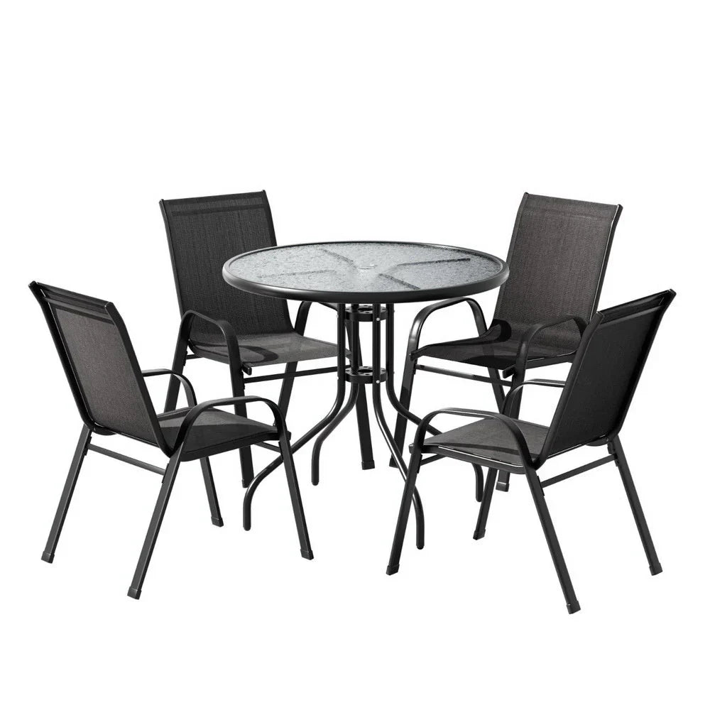 Outdoor dining table set