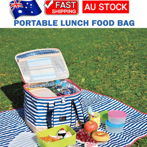 Insulated picnic bag