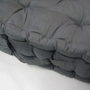 1 Pc Floor Box Cushion Pad 40 x 40+ 8 cm Grey - RnR Galore