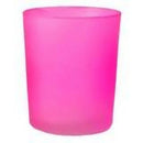 10 Pack Pink Frosted Glass Votive Tealight Candle Holders House Party Centerpiece Xmas Wedding Decor Glass Candlestick Party Decorations Bridal Valentines Event - RnR Galore