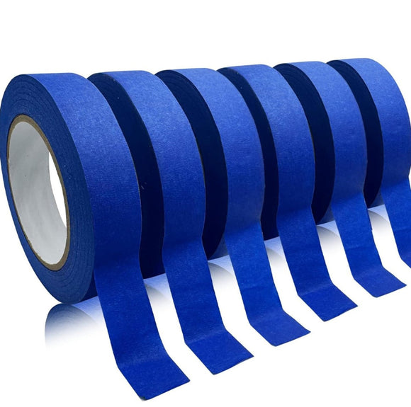 (10 - Pack) Professional Blue Painter's Tape - 14 - Day Clean Removal, UV Resistant for Crisp Paint Lines - RnR Galore