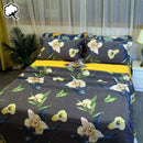 100% Cotton Coverlet Set Embroidered Orchid Queen - RnR Galore