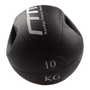 10kg Double - Handled Rubber Medicine Core Ball - RnR Galore