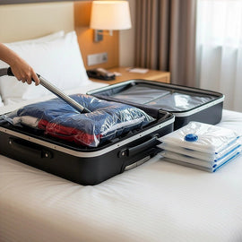 10X Jumbo Vacuum Storage Bags – Space Saver Seal Bags for Clothes, Bedding, Blankets & Travel Organisation - RnR Galore