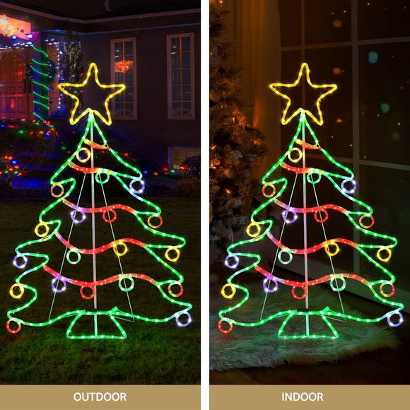 1.18M Christmas Lights Motif 288 LED Rope Light Outdoor Decoration Jingle Jollys - RnR Galore