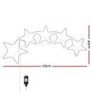 1.25M Christmas Lights Motif 560 LED Rope Light Outdoor Decoration Jingle Jollys - RnR Galore
