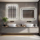 1400x700mm LED Bathroom Mirror Anti - fog Illuminated - RnR Galore