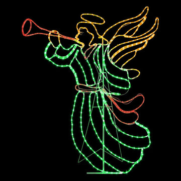 1.44M Christmas Lights Motif 504 LED Rope Light Outdoor Decoration Jingle Jollys - RnR Galore