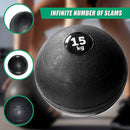 15kg Slam Ball No Bounce Crossfit Fitness MMA Boxing BootCamp - RnR Galore