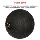 15kg Tyre Thread Slam Ball Dead Ball Medicine Ball for Gym Fitness - RnR Galore