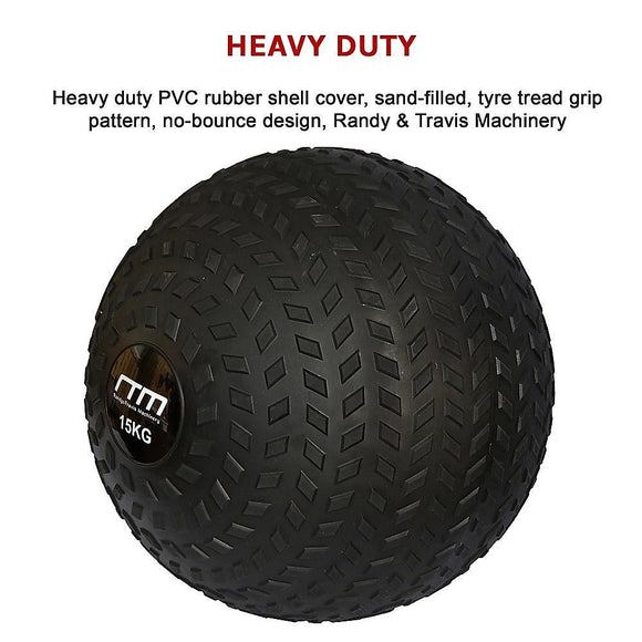 15kg Tyre Thread Slam Ball Dead Ball Medicine Ball for Gym Fitness - RnR Galore