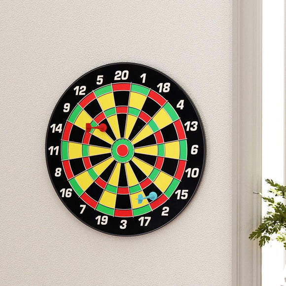 16" Magnetic Dartboard Dart Board 6 Darts Kid Adult Family Party Game Gift Toy - RnR Galore