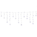 160 LED 6M Christmas Lights Icicle Light Solar Cold Jingle Jollys - RnR Galore