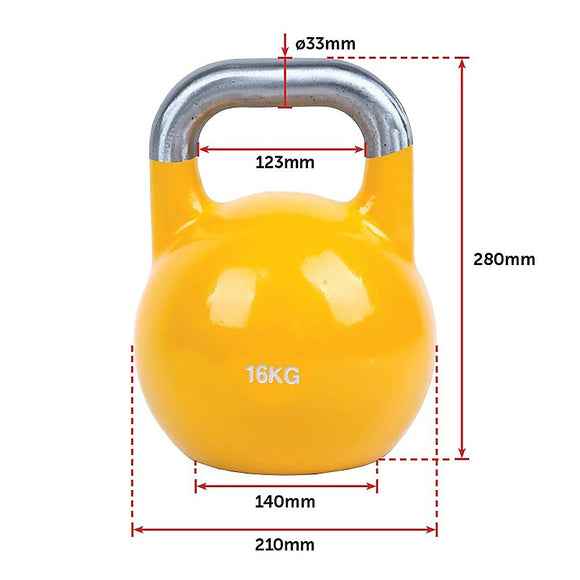 16KG Pro - Grade Steel KettleBell - RnR Galore