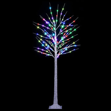 1.7M Christmas Tree 120 RGB LED Lights Jingle Jollys - RnR Galore
