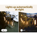 17m Solar Festoon Lights Outdoor LED String Light Christmas Party Decor - RnR Galore