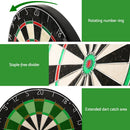 18" Dartboard Professional Dart Board Party Game Target Sport Competition Gift - RnR Galore