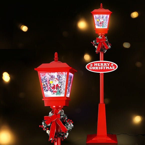 1.8M Christmas Lights Post Lamp LED Outdoor Decorations Jingle Jollys - RnR Galore