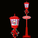 1.8M Christmas Lights Post Lamp LED Outdoor Decorations Jingle Jollys - RnR Galore