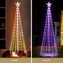1.8M Christmas Tree 265 LED RGB Fairy Lights Jingle Jollys - RnR Galore