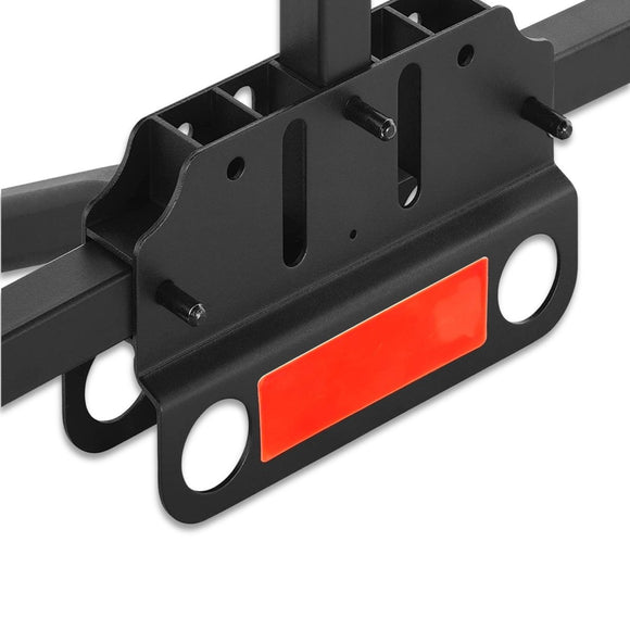 2 Bicycle Bike Rack Rear Car Carrier 2" Hitch Mount Platform Foldable - RnR Galore