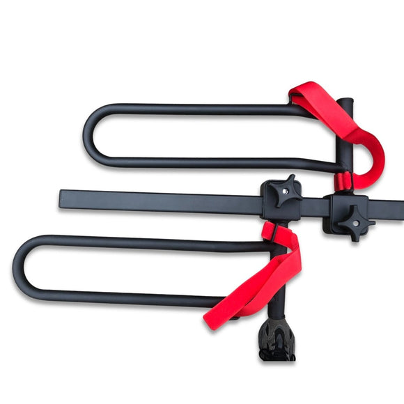 2 Bicycle Bike Rack Rear Car Carrier 2" Hitch Mount Platform Foldable - RnR Galore