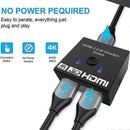 2 In 1 Out 4K HDMI Switch Bi - Directional Splitter - RnR Galore