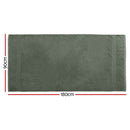 2 Pack Bath Sheets Set Cotton Extra Large Towel Green - RnR Galore