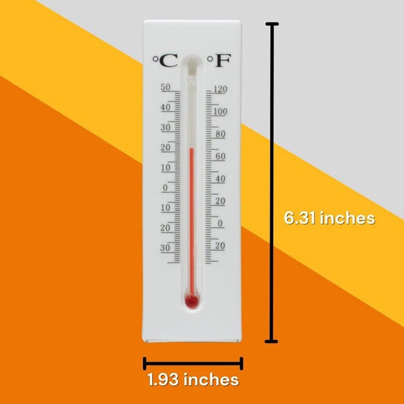 2 - Pack Outdoor Fake Thermometer Diversion Safe - Hidden Key, Money, Medicine Hiding Box - RnR Galore