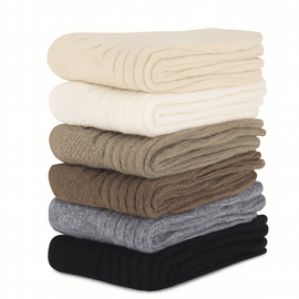 2 Pairs WOOL BLEND SOCKS Ladies Womens Thick Soft Work Thermal Warm Winter - 2 - 8 - RnR Galore