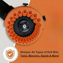 2 PCS Black Universal Drill Bit Sharpener Attachment - Revive Dull Bits with Your Angle Grinder - RnR Galore