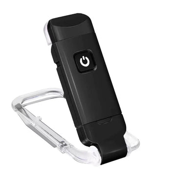 2 Pcs Black USB Rechargeable Clip - on LED Book Light - 3 Color Modes & Dimmable Brightness for Eye - Caring Reading - RnR Galore