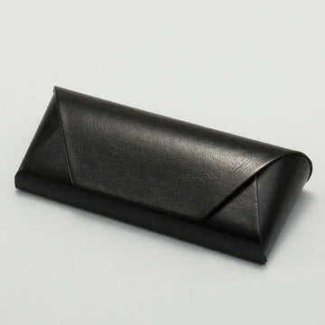 2 Pcs Black Vintage Style PU Leather Eyewear Case - Protective Hard Shell with Soft Lining - RnR Galore