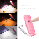 2 Pcs Blue USB Rechargeable Clip - on LED Book Light - 3 Color Modes & Dimmable Brightness for Eye - Caring Reading - RnR Galore