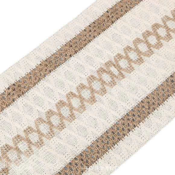 2 - PCS Christmas Edition Bohemian Woven Table Runner with Tassels - Rustic Farmhouse Decor for Dining & Coffee Tables - RnR Galore