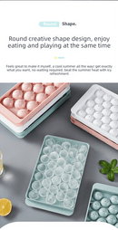 2 PCS Large Diamond Ice Cube Trays with Lids 4 Cavity Geometric Sphere Ice Ball Maker Mould Stackable Hard Plastic for Whiskey Cocktails Blue - RnR Galore