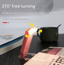 2 Pcs Pink USB Rechargeable Clip - on LED Book Light - 3 Color Modes & Dimmable Brightness for Eye - Caring Reading - RnR Galore
