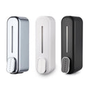 2 Pcs White Modern Wall - Mounted Press Soap Dispenser - 300ml Refillable Pump for Bathroom & Kitchen - RnR Galore