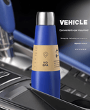 2 - piece White and Black Premium 304 Stainless Steel Vacuum Insulated Water Bottle - 532ml Large Capacity Sports Flask with 12 - 24 Hour Thermal Retention, Leak - Proof Portable Travel Mug for Gym, Office, Car and Outdoor Activities - RnR Galore