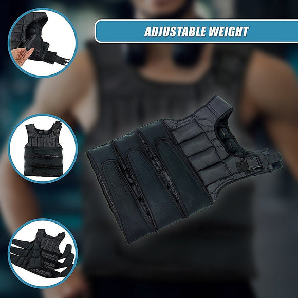 20Kg Adjustable Weighted Training Vest - RnR Galore