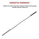 20kg Olympic Barbell 700lb Rated for Powerlifting Home Gym Training - RnR Galore