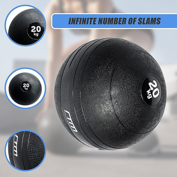 20kg Slam Ball No Bounce Crossfit Fitness MMA Boxing BootCamp - RnR Galore
