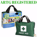 210PCS Emergency FIRST AID KIT Medical Travel Set Workplace Family Safety Office - RnR Galore