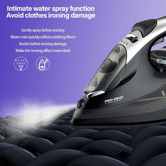 2200W Professional Steam Iron with Ceramic Soleplate - RnR Galore
