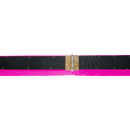 2.2m Gymnastics Folding Balance Beam Pink Synthetic Suede - RnR Galore