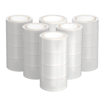 24 Rolls Packing Packaging Tape Sticky Clear Sealing Tapes Transparent 48mmx75m - RnR Galore