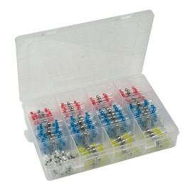 250PCS Waterproof Solder Seal Sleeve Heat Shrink Butt Wire Connectors Terminals - RnR Galore