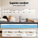 26cm Giselle Mattress Single Latex Foam Mattresses - RnR Galore