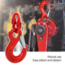 2X 6mm Hammerlock+ Eye Sling Hook Safety Chain Caravan Trailer connecting Extend - RnR Galore
