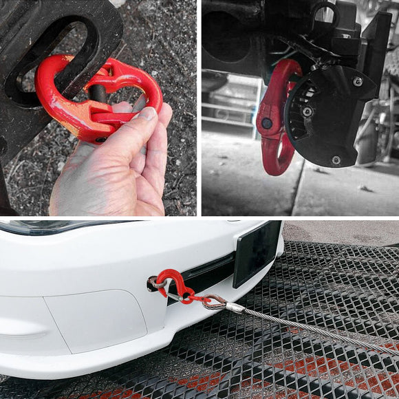 2X 6mm Hammerlock+ Eye Sling Hook Safety Chain Caravan Trailer connecting Extend - RnR Galore